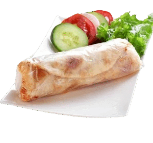 Chicken Reshmi Kebab Roll